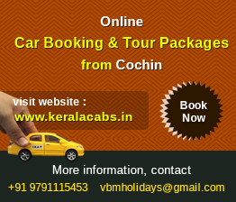 Cochin full Day Cabs online Booking